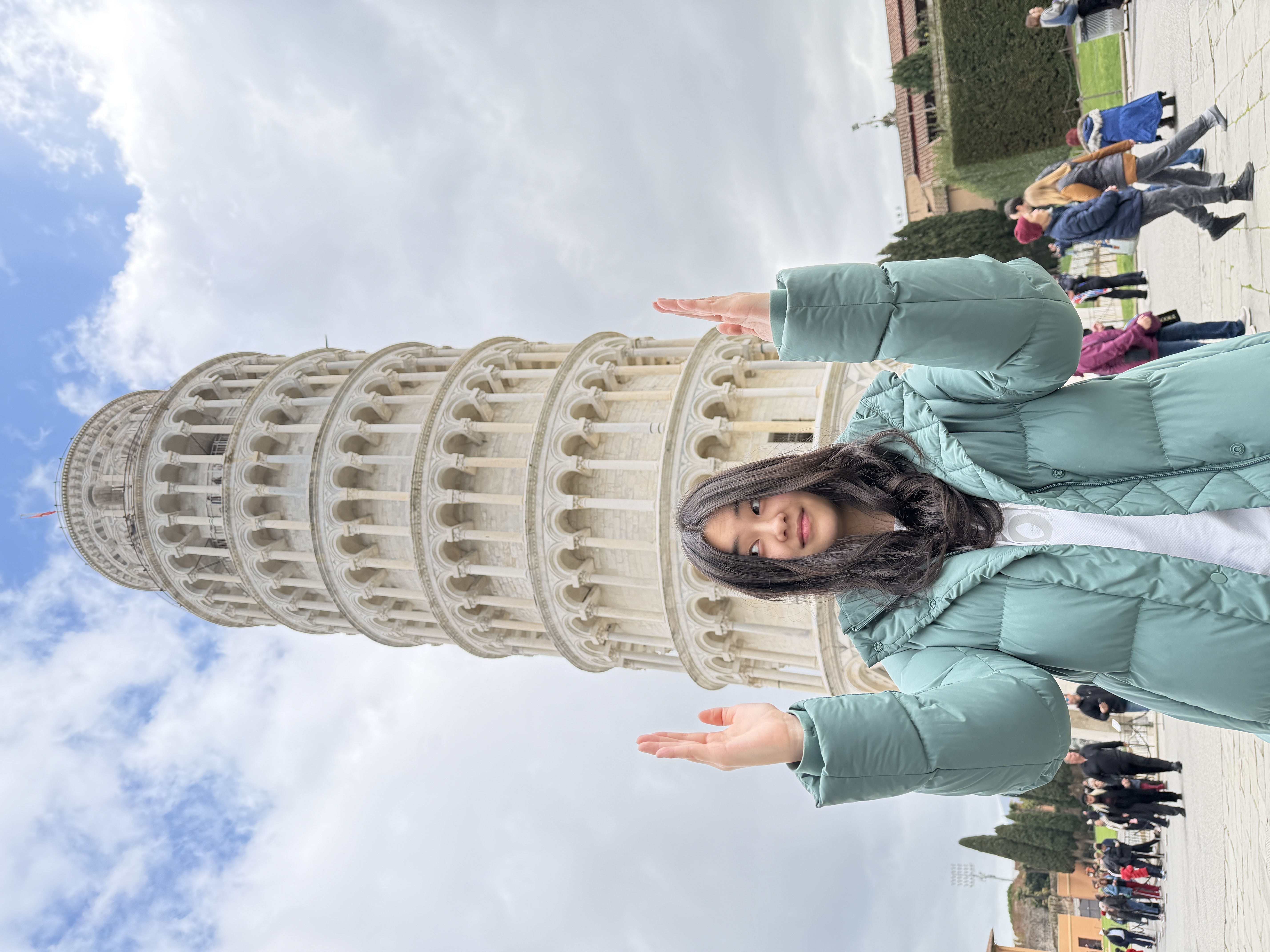 holding pisa